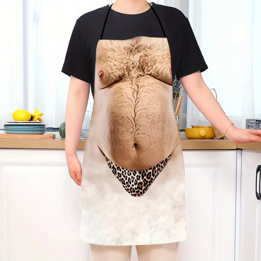 Beer belly apron detail