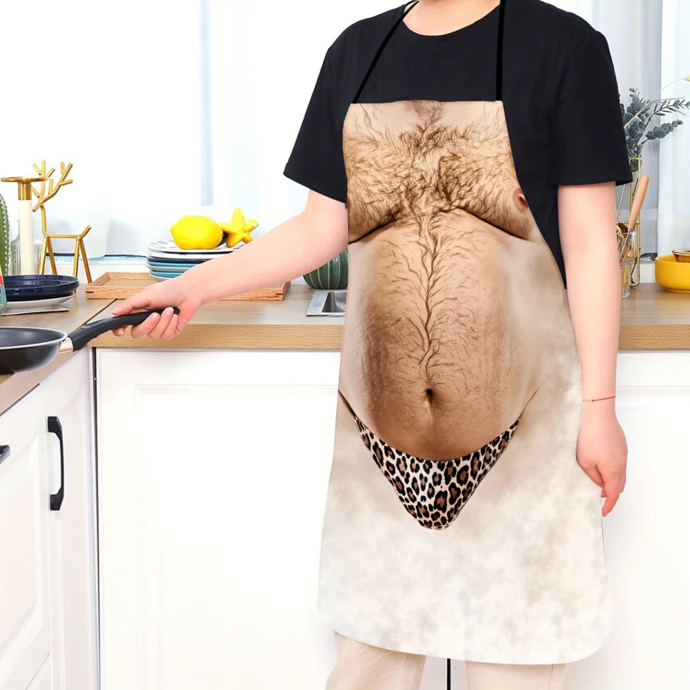 Beer belly apron detail