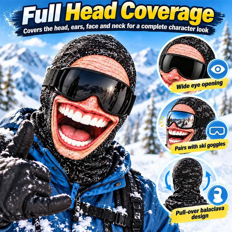 Full Face & Neck Coverage