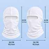 Balaclava size chart