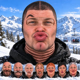 Kissy Face Guy 3D face ski mask balaclava