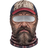 Bearded Trucker 3D face ski mask balaclava