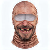 Gap-Tooth Grandpa 3D face ski mask balaclava