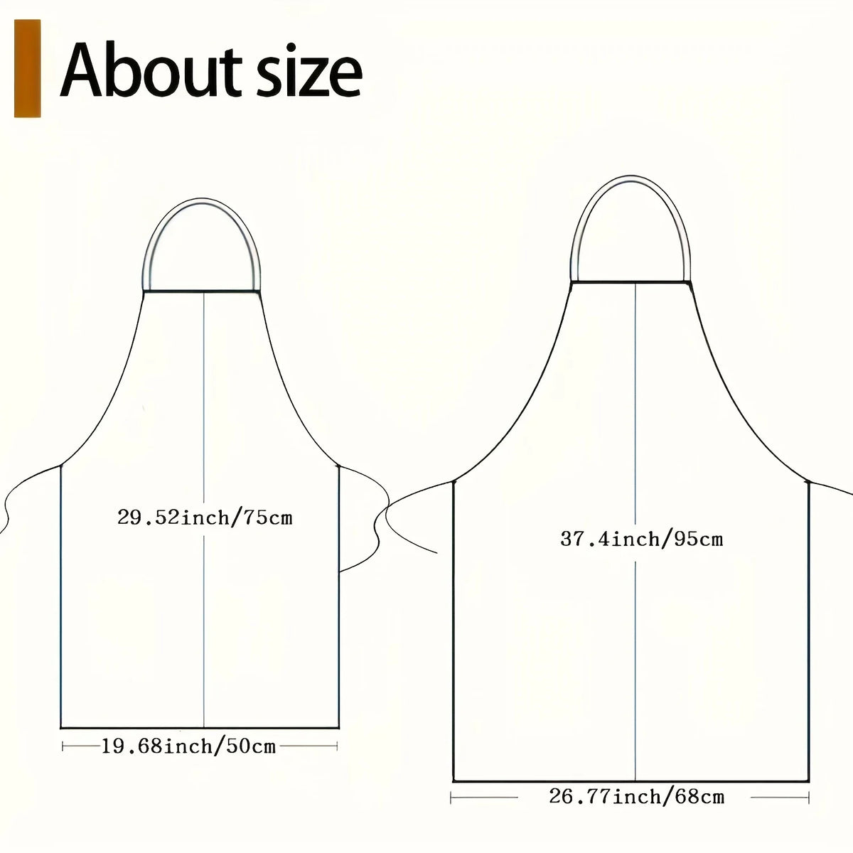 Beer belly apron detail