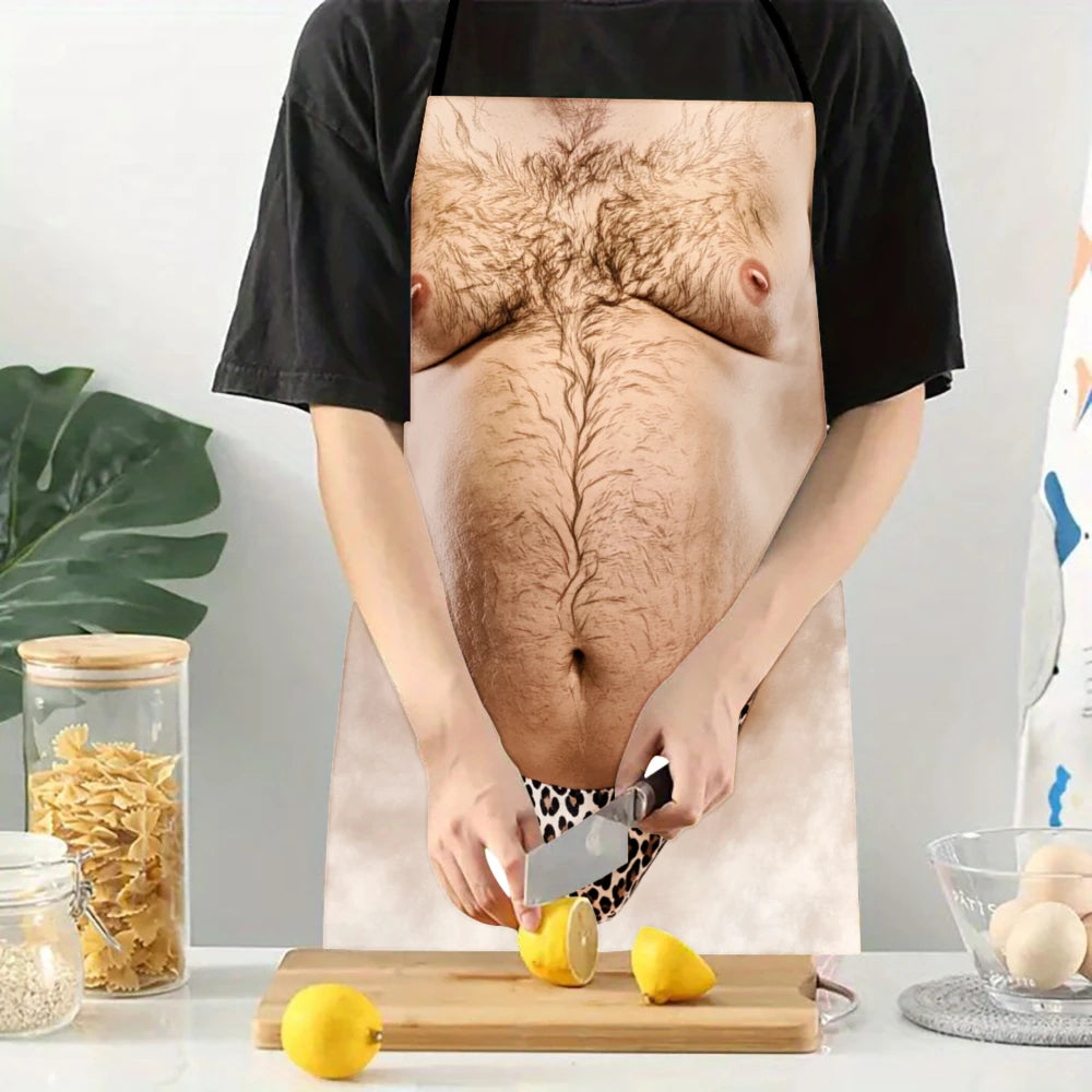 Beer belly apron detail